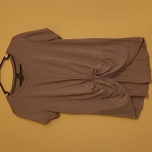 Champion Front Knot Soft Lavender Tee